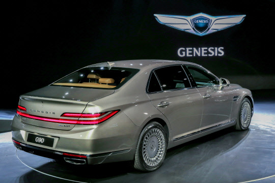 제네시스 G90. <제네시스 제공>